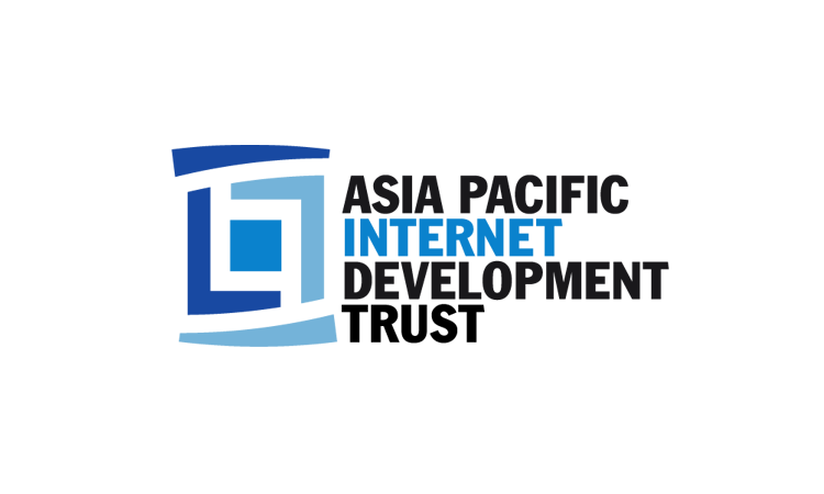 The logo of the Asia Pacific Internet Development Trust.