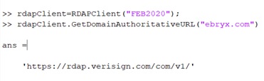 Some code for Get Authoritative URL for a Domain Name