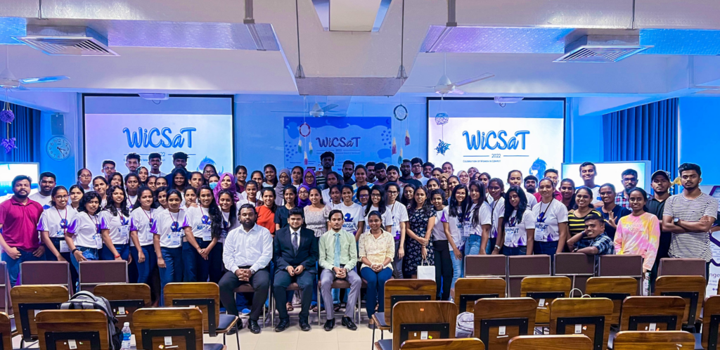 Figure 10 - A group photo at the WiCSaT 2022 event.