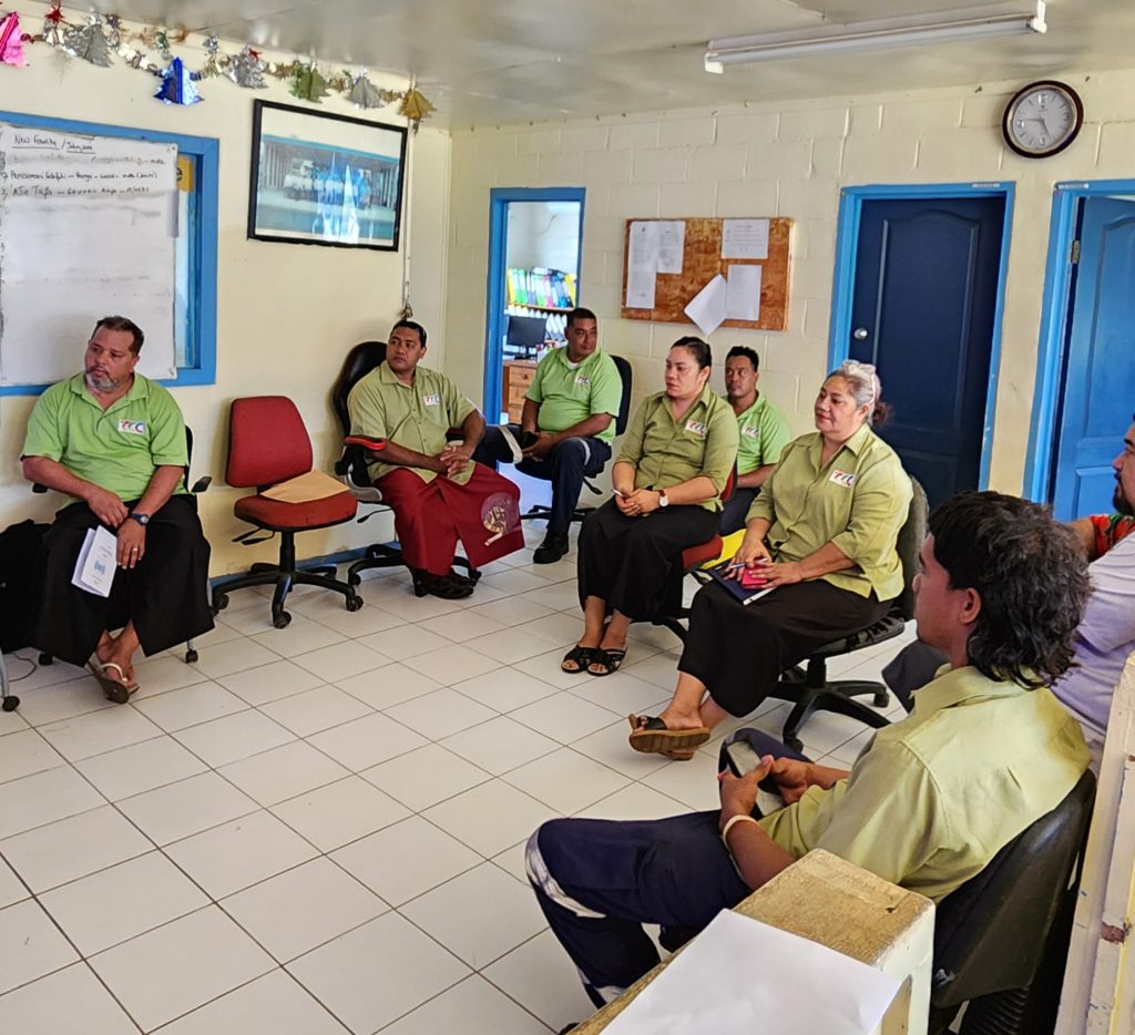 Training and discussions as part of the Ucall in IPv6 World project in Tonga.