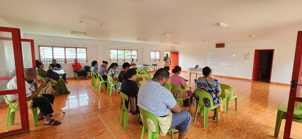 Training and discussions as part of the Ucall in IPv6 World project in Tonga.